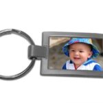 Metal Photo Keyring